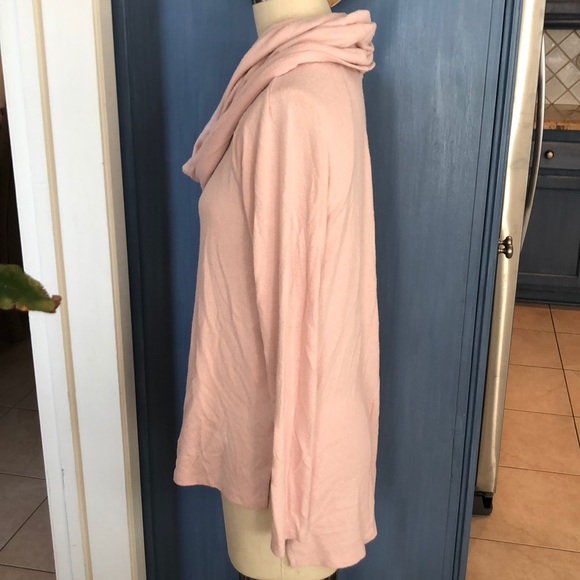 Gibson Cozy Convertible Neckline Tunic - Picture 3 of 8